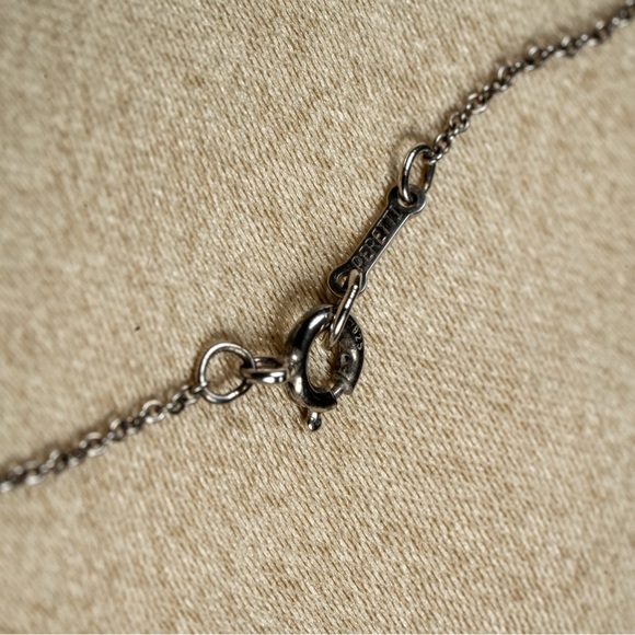 SOLD! Tiffany & Co Elsa Peretti Cross Pendant Necklace - Picture 3 of 5